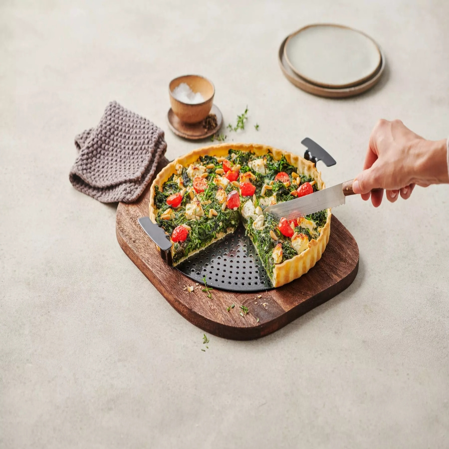 Betty Bossi Backblech Obstkuchenform Hebeboden Tart Quiche Antihaft 28 cm