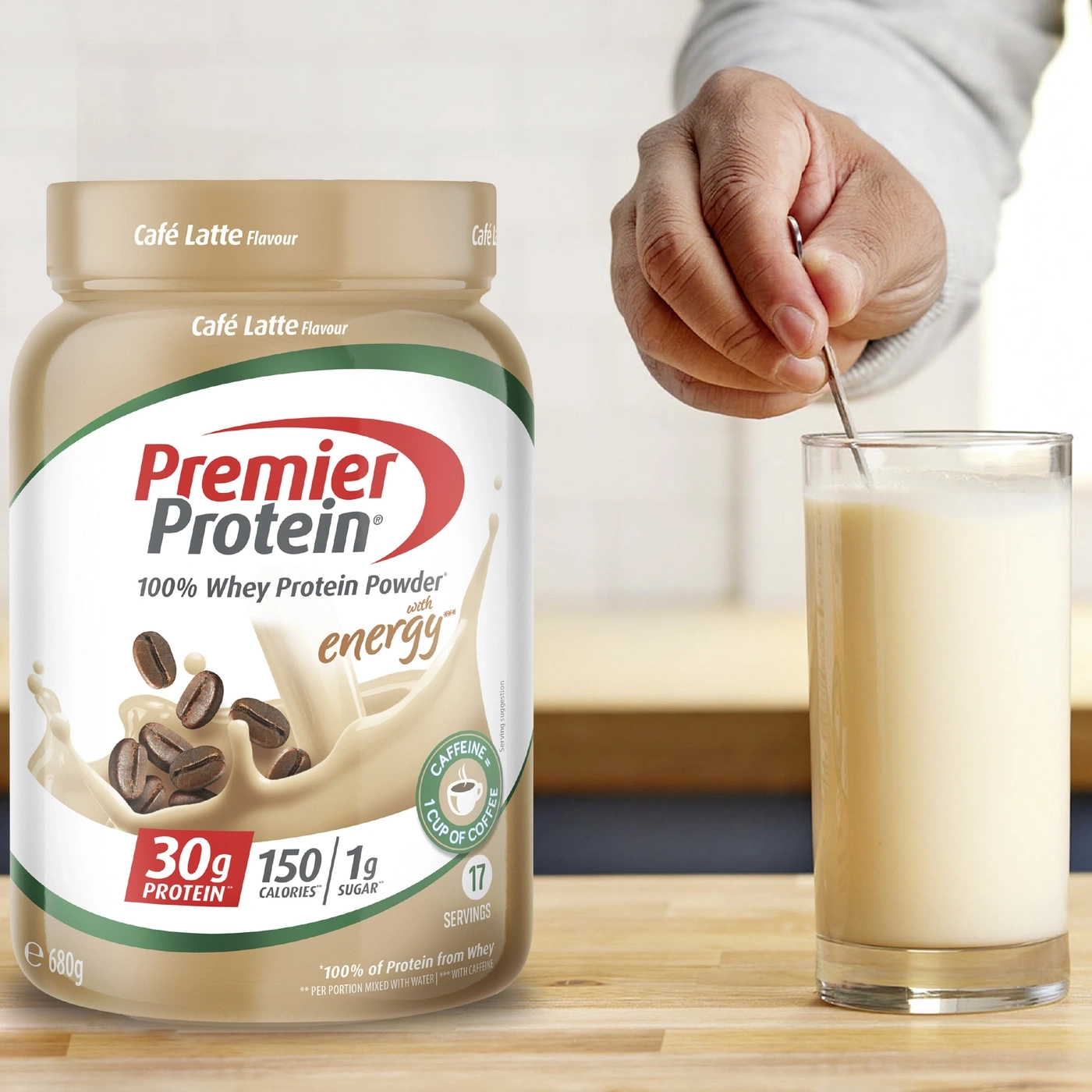 Premier Protein Café Latte mit Kaffee und Milch-Mixgetränk