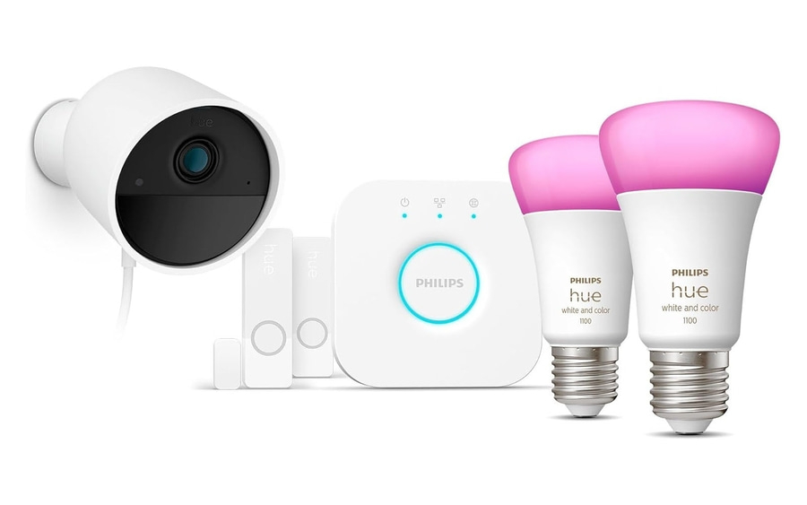 PHILIPS Hue Secure Starter-Set Sicherheitskamera Kamera 2x E27 Leuchtmittel NEU