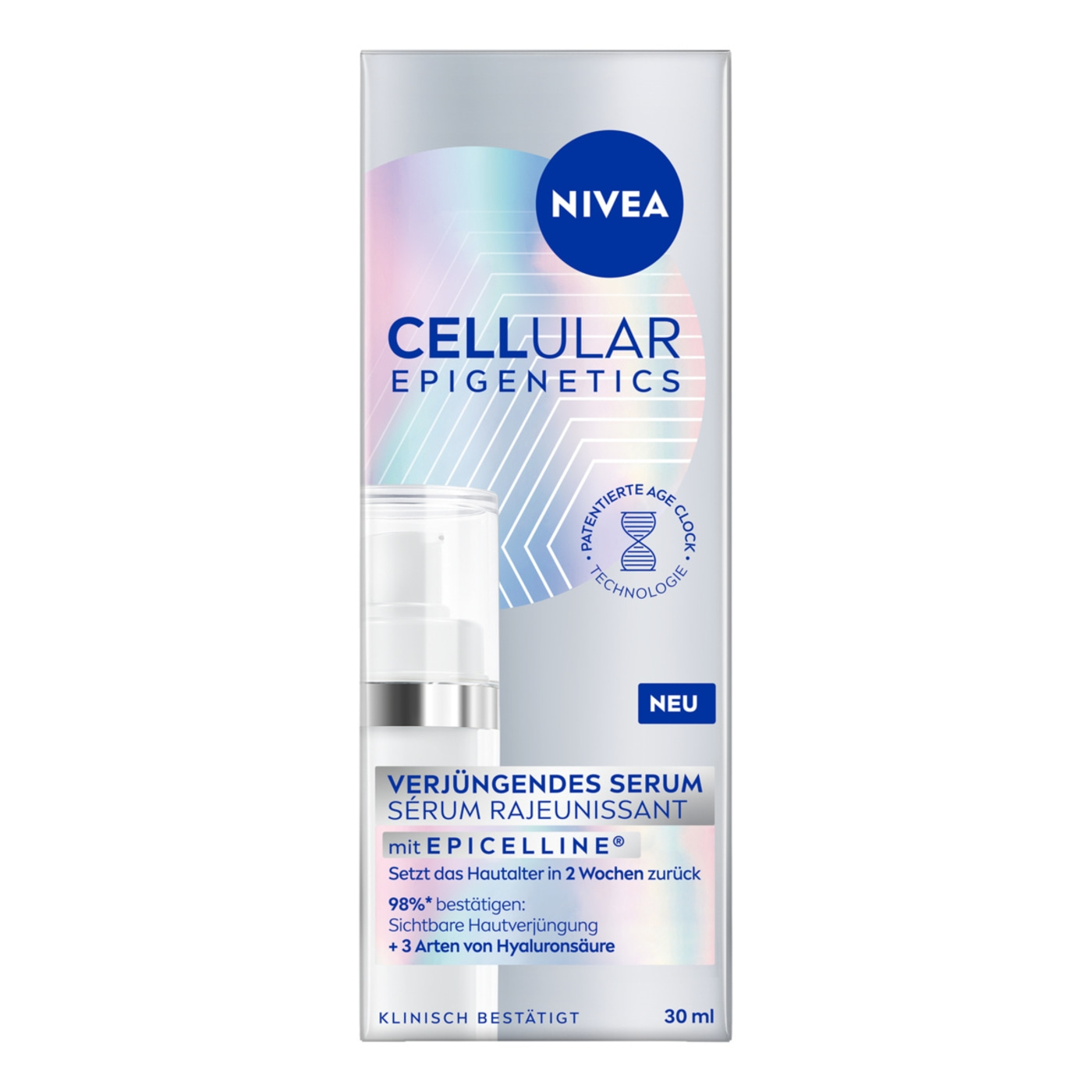 Nivea Cellular Epigenetics Serum, Anti-Aging, Hautverjüngung, 30ml, klinisch bestätigt, neu