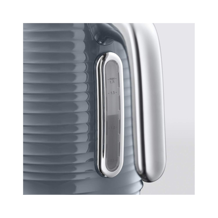 RUSSELL HOBBS Wasserkocher Inspire Grey 24363-70 2400W 1,7L Schnellkochfunktion