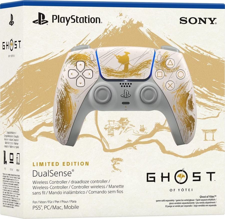 SONY DualSense Wireless Controller Ghost of Yotei Gold Limited Edition B-WARE