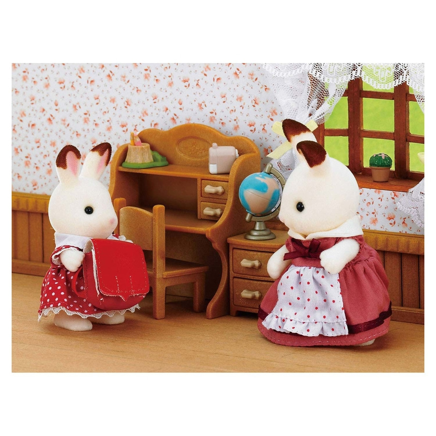 SYLVANIAN FAMILIES Chocolate Rabbit Sister Set 5016 ab 3 Jahren Spielzeug NEU