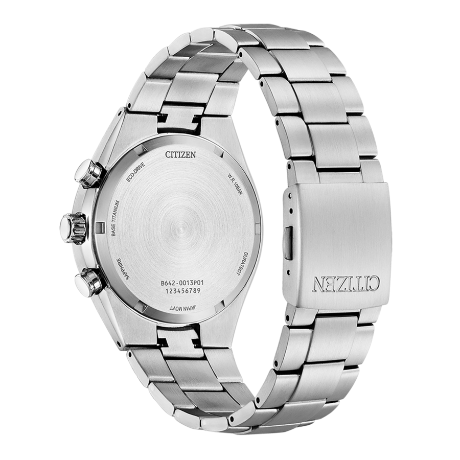 CITIZEN Herren Armbanduhr CA7090-87E Solaruhr Titan Saphirglas 43mm B-Ware