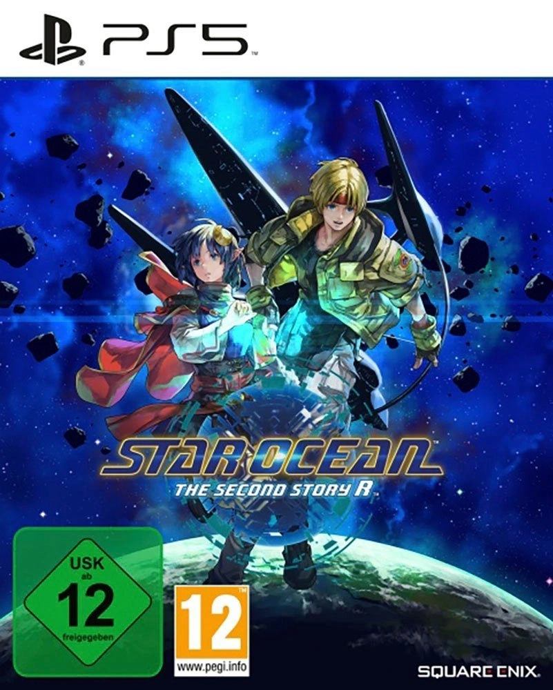 Cover von Star Ocean The Second Story R für PS5 mit USK 12 und PEGI 12 Siegeln