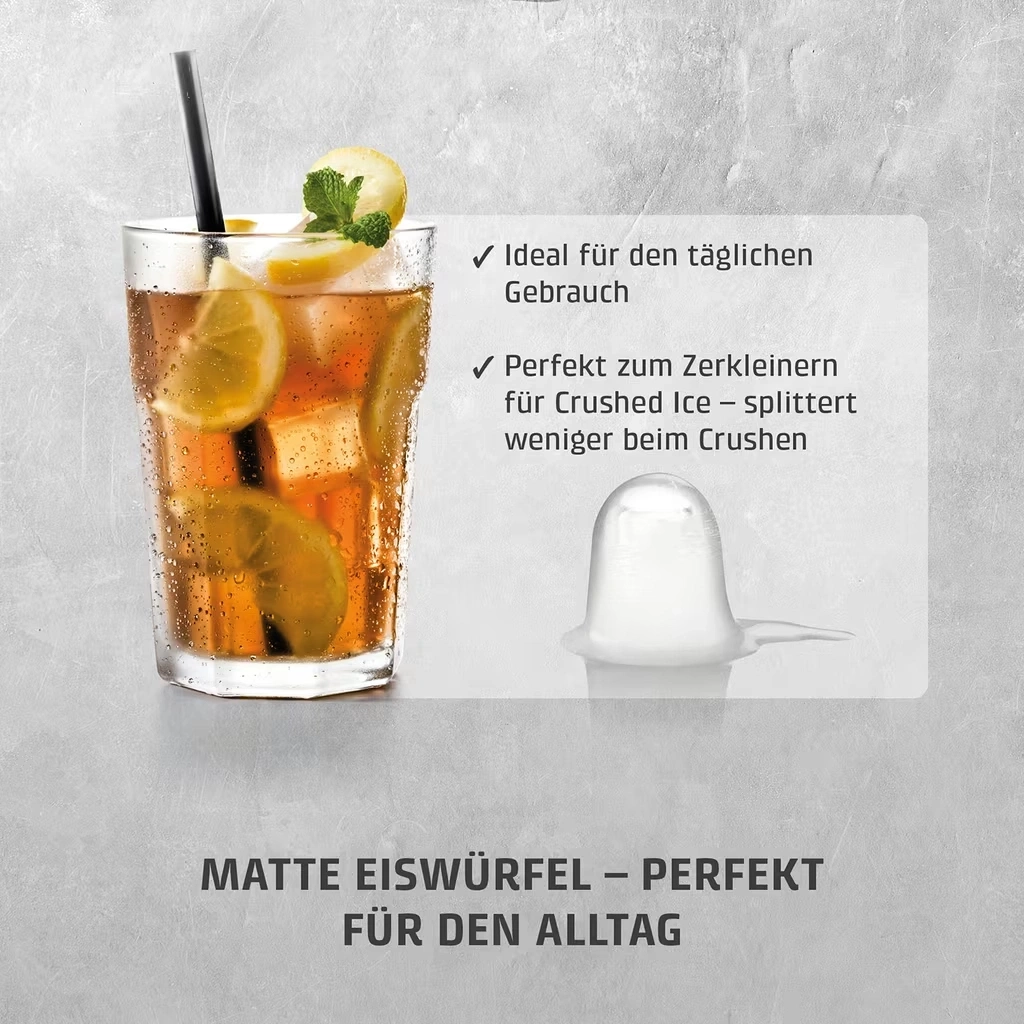 CASO Design Clear Ice Advanced Eiswürfelbereiter Klare Eiswürfel 8,8kg NEU