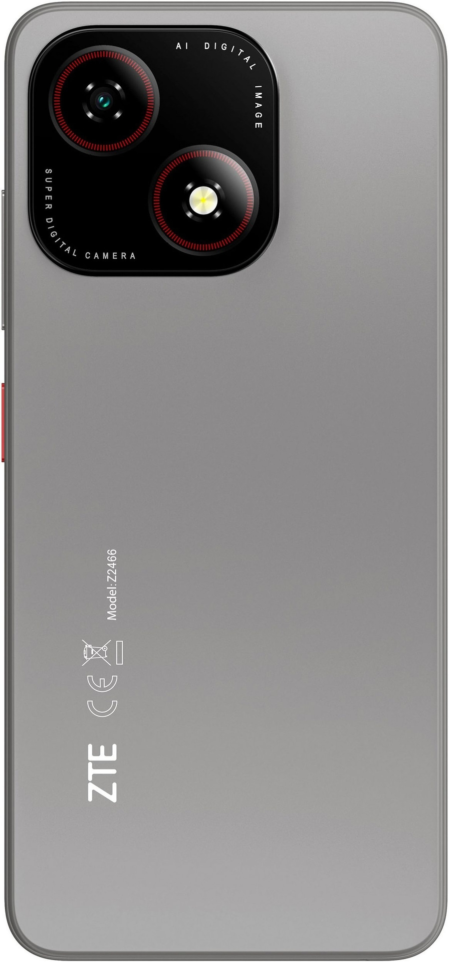 ZTE Smartphone Blade A35e 6,52Zoll 64GB LTE WLAN Bluetooth Silvery Gray B-WARE