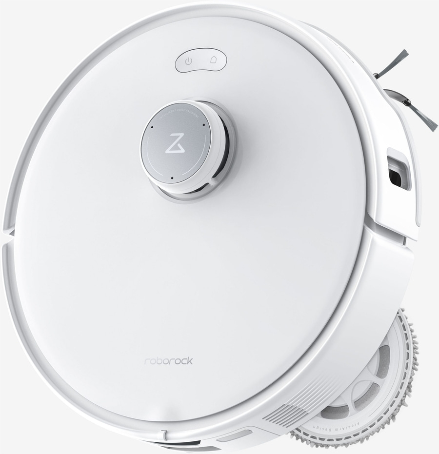 ROBOROCK Nass-Trocken Saugroboter Qrevo Curv 18.500 PA 2,5 l weiß B-WARE