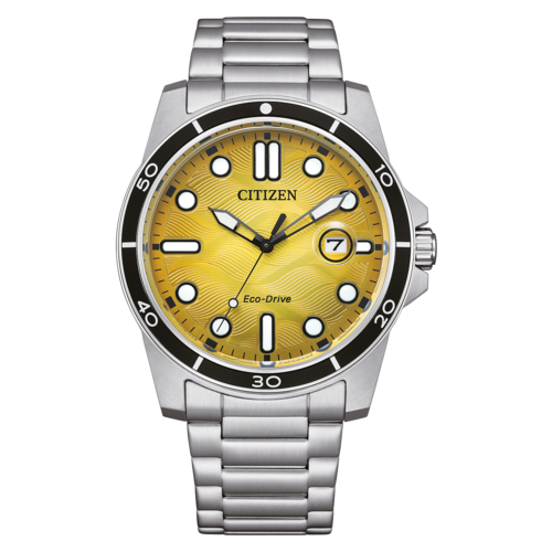 CITIZEN Herren Armbanduhr AW1816-89X Solar Eco-Drive Datum Edelstahl 42mm B-Ware