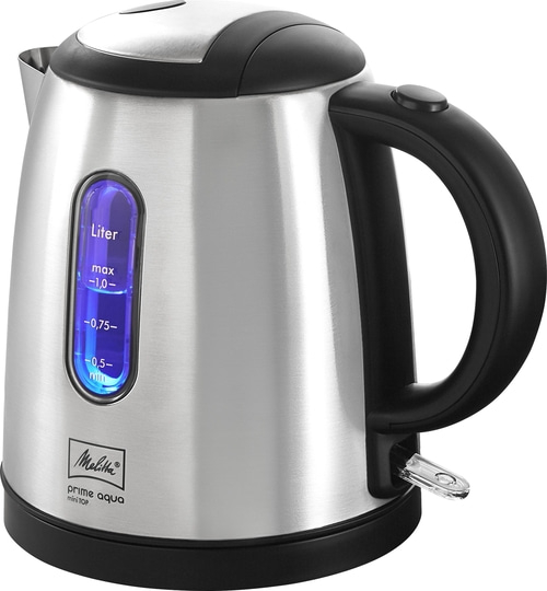 MELITTA Wasserkocher Prime Aqua Mini Top 1018-03 1L Edelstahl 2200 W