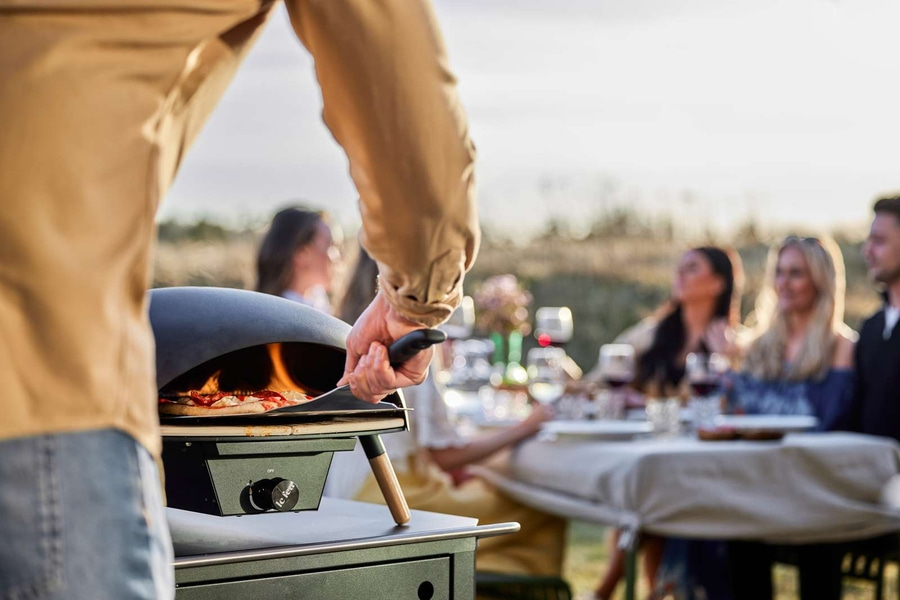 Le Feu Gas-Pizzaofen Turtle 3.1 Gasofen Pizzagrill Terasse Garten Outdoor