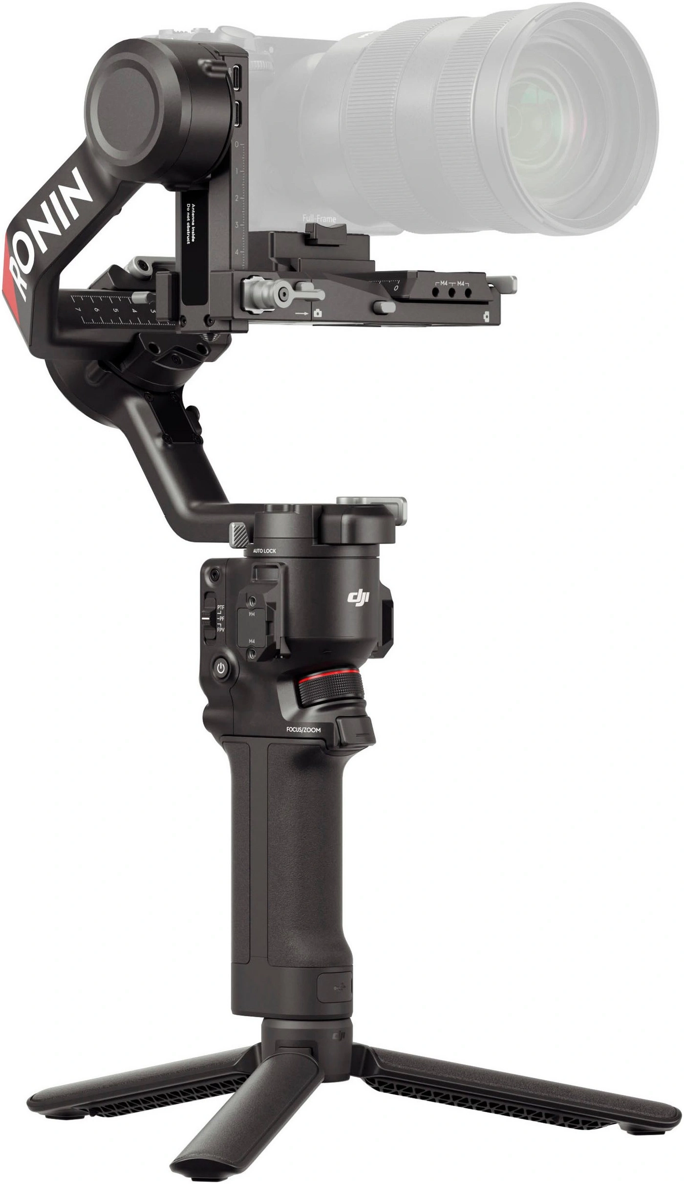 DJI RS 4 Standard Kamera Gimbal 3-Achsen 3kg OLED Touchscreen Schwarz B-WARE