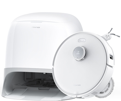 ROBOROCK Nass-Trocken Saugroboter Qrevo Curv 18.500 PA 2,5 l weiß B-WARE