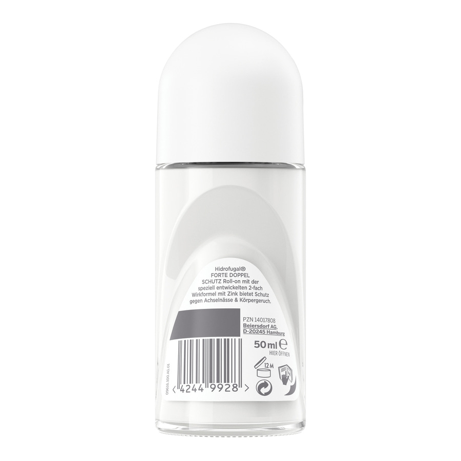 HIDROFUGAL Roll-on FORTE DOPPEL SCHUTZ Anti-Transpirant Deo-Schutz 4 x 50 ml
