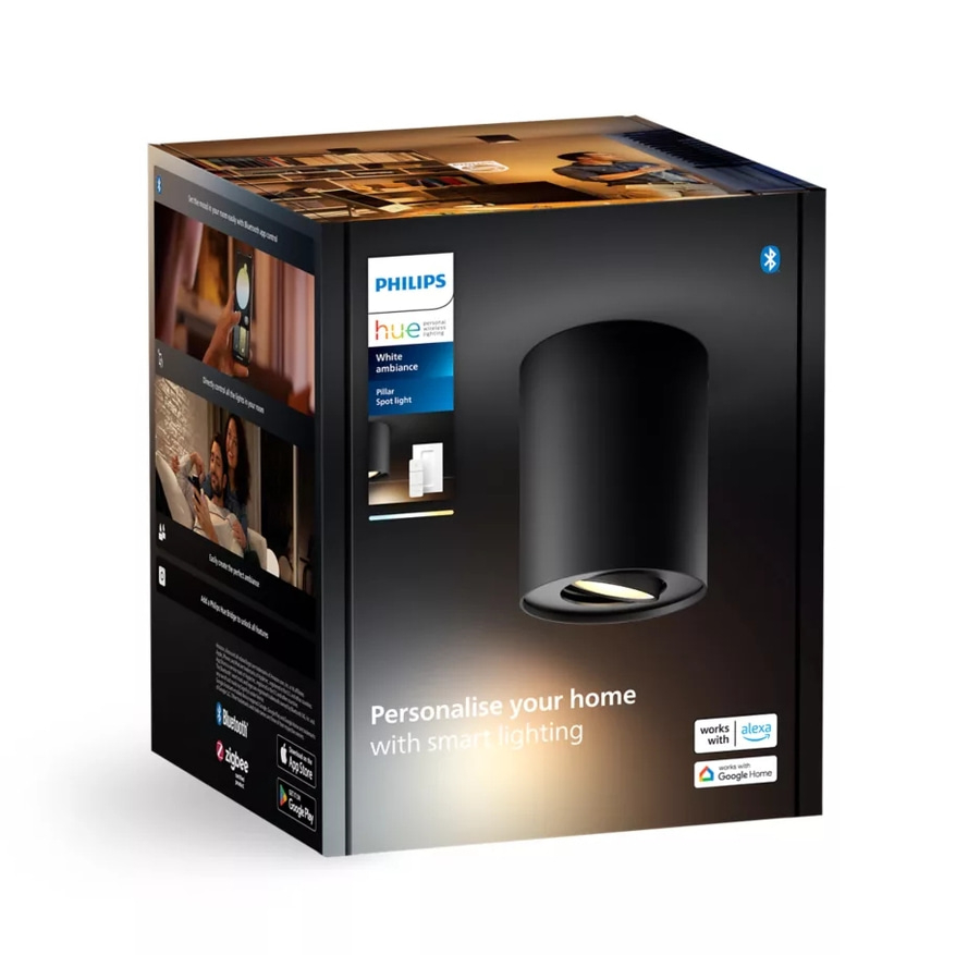 Philips Hue Pillar Spot Light, personalisiere dein Zuhause mit smart lighting.