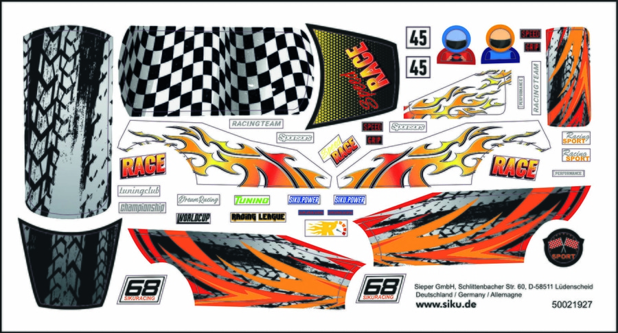 SIKU Fiat 500 MINI Countryman VW T5 3er Set Modellfahrzeuge Spielzeugmodell