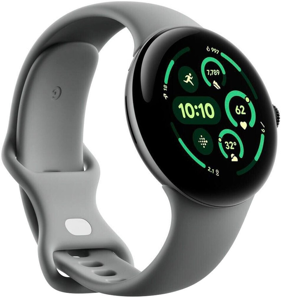 GOOGLE Pixel Watch 3 LTE Smartwatch 45 mm GPS Hazel AMOLED Display B-WARE