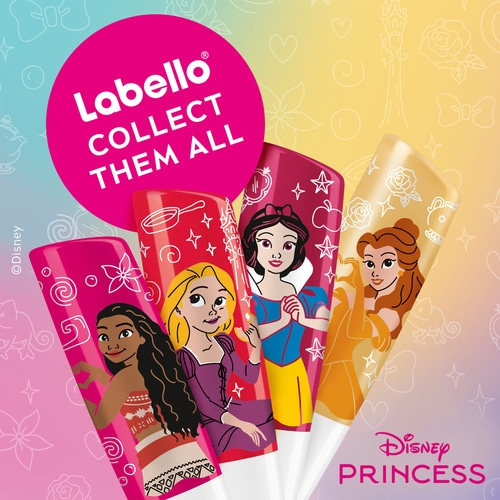 Labello LIMITED DISNEY PRINCESS EDITION Lippenpflegeset (4-teilig)