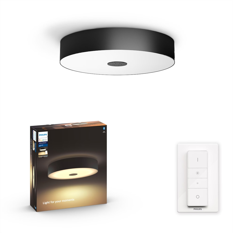 PHILIPS Hue White Ambience Fair Deckenleuchte mit Dimmschalter IP20 25W 3000 lm