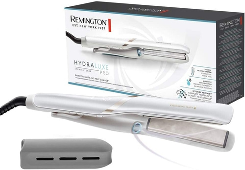 REMINGTON Haarglätter Hydraluxe PRO S9001 Dampfglätteisen Hydracare Nebel 170°C