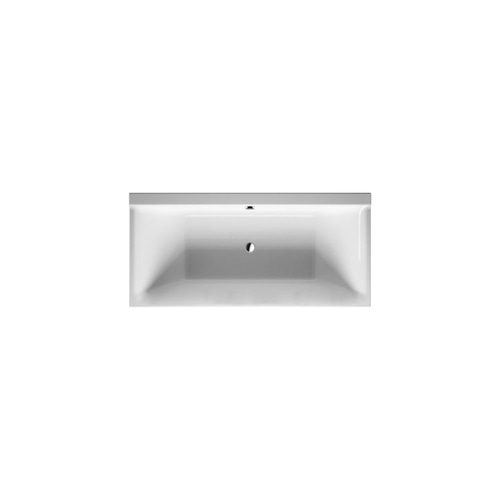 DURAVIT P3 Badewanne Rechteckig 1900x900mm Wanne Weiß 2 Rückenschräge
