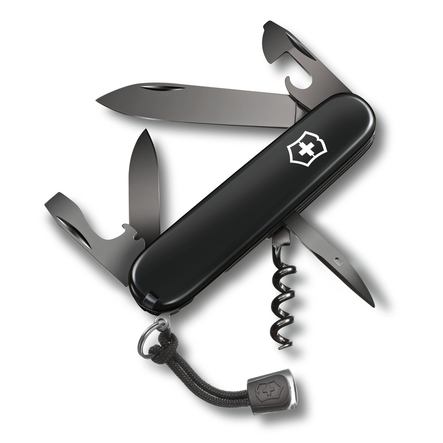 VICTORINOX Taschenmesser Spartan Onyx Black Alltagswerkzeug 10 Funktionen
