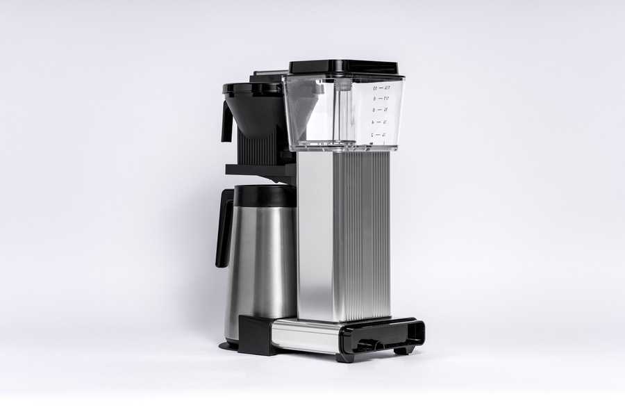 MOCCAMASTER Thermo Filterkaffeemaschine KBGT Polished Silver Thermoskanne NEU