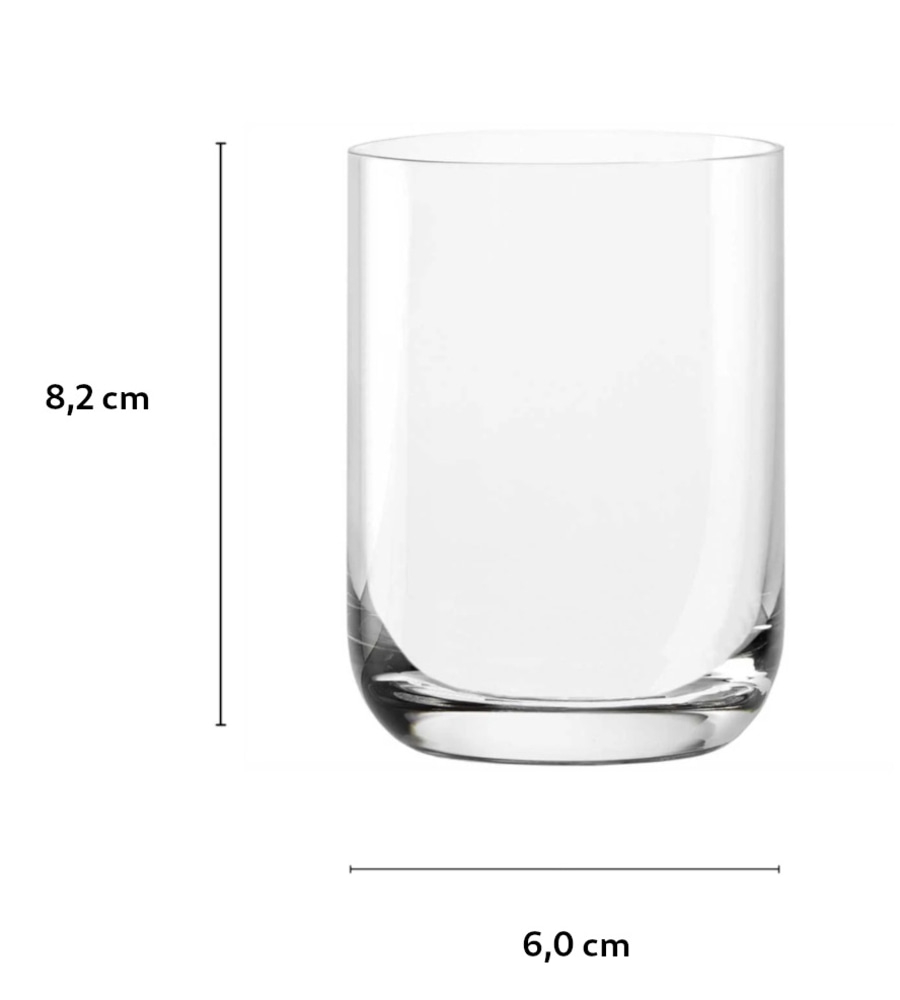 STÖLZLE LAUSITZ 6x Saftglas klein Classic 180ml Trinkgläser Set Kristallglas NEU