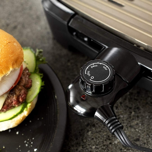 GEORGE FOREMAN Smokeless BBQ Grill 25850-56 raucharmer Indoor Elektro Tischgrill