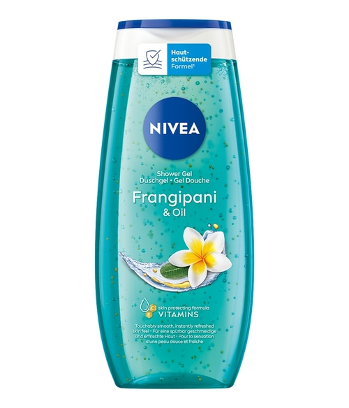 Nivea Duschgel Frangipani & Oil, Hautschutzformel, Vitamin, erfrischend