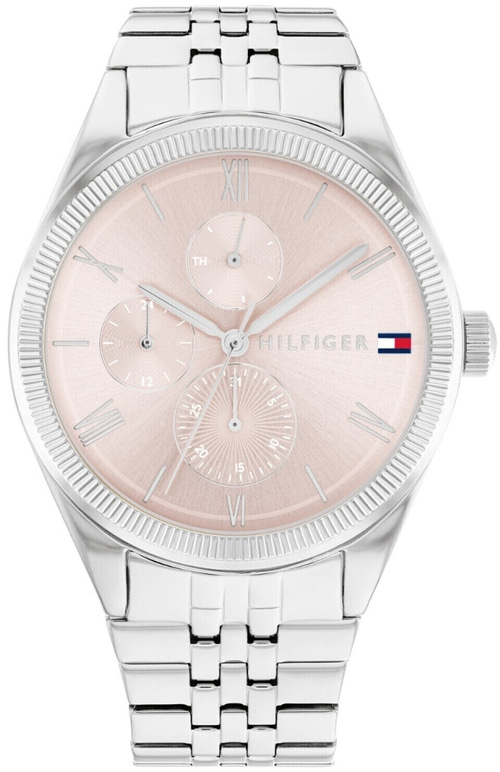 TOMMY HILFIGER Monica Damen Armbanduhr Edelstahl rosa Quarz 38 mm 1782590B-WARE