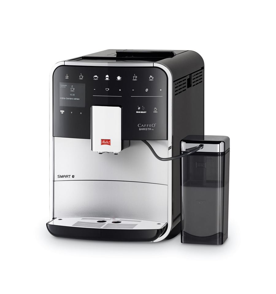 MELITTA Kaffeevollautomat Barista TS Smart F85/0-101 Espressomaschine Silber