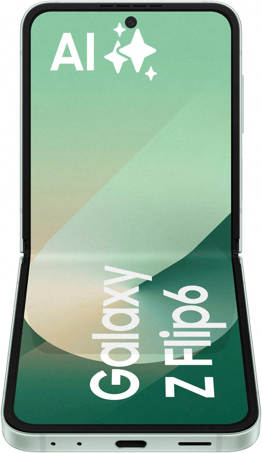 SAMSUNG Smartphone Galaxy ZFlip6 6,7Zoll 256GB 5G NFC WLAN Android mint