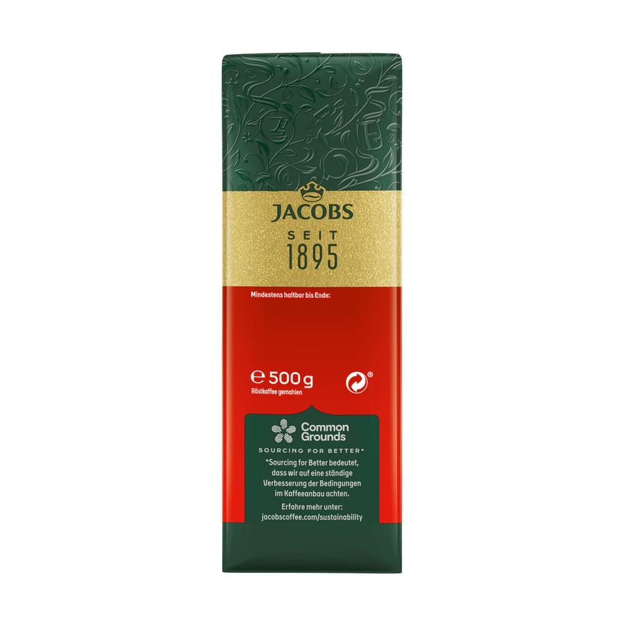 JACOBS Filterkaffee Meisterröstung 12x500g Pulver-Kaffee gemahlen Röstkaffee