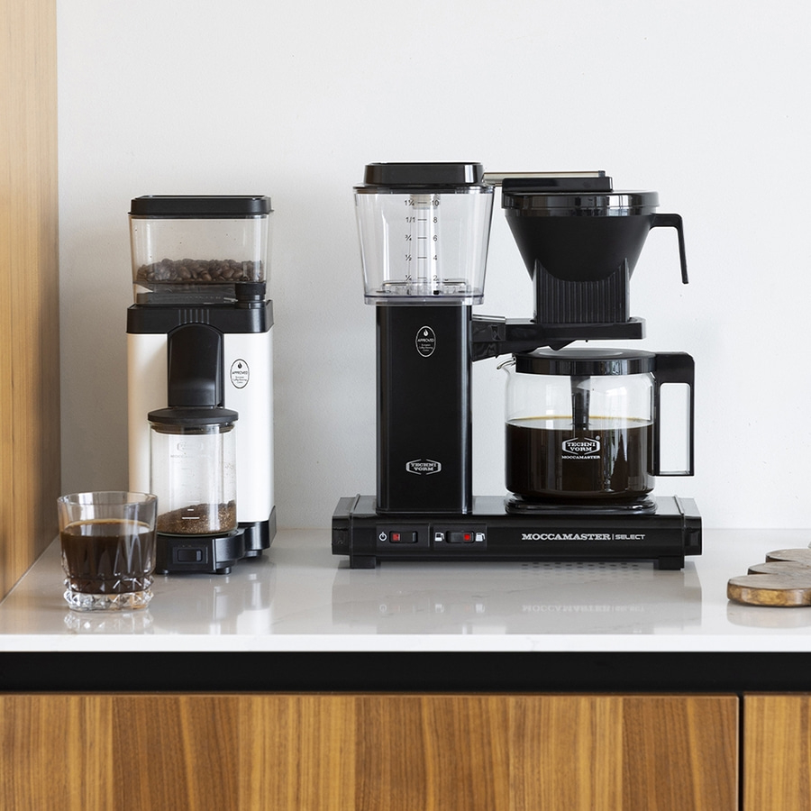 MOCCAMASTER Filterkaffeemaschine KBG Select Black 1,25l schwarz NEU