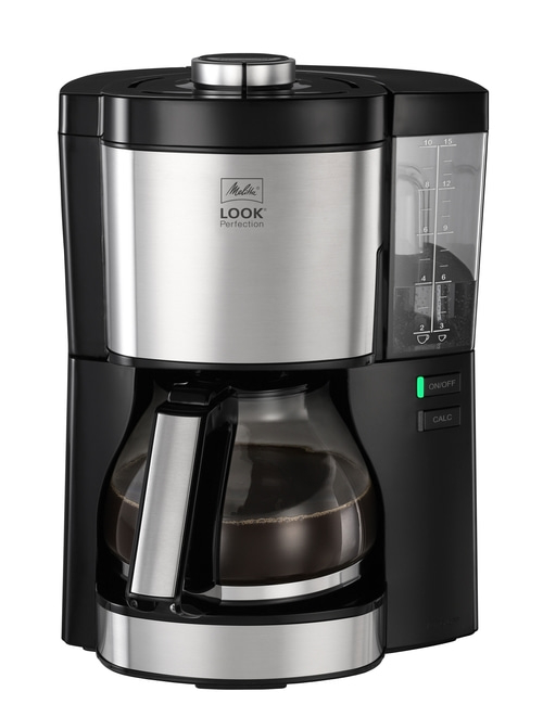 MELITTA Filterkaffeemaschine Look Perfection 1025-06 Warmhaltefunktion Schwarz