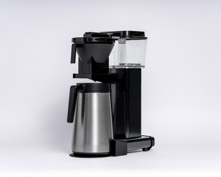 MOCCAMASTER Thermo Filterkaffeemaschine KBGT 741 Black Thermoskanne schwarz NEU
