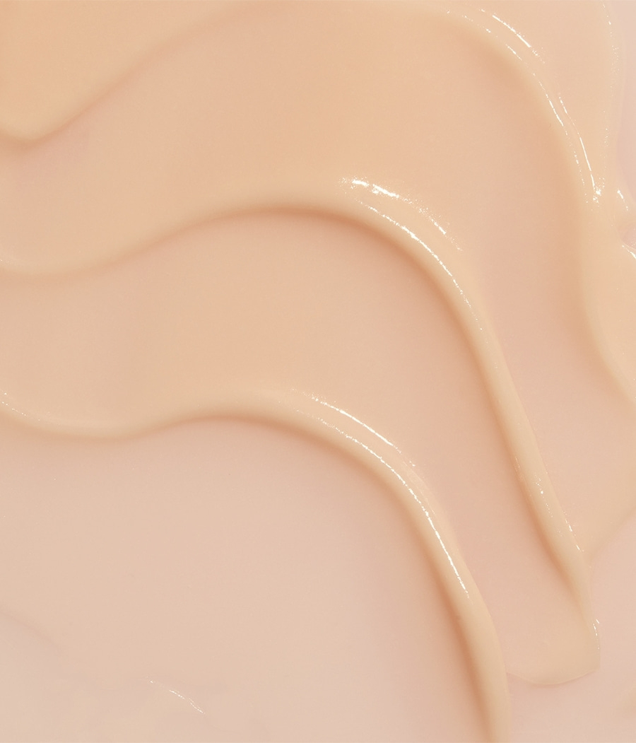 Creme Textur, glatt, wellenförmig, hellbraun, glänzend, Kosmetik, Hautpflege, Nahaufnahme