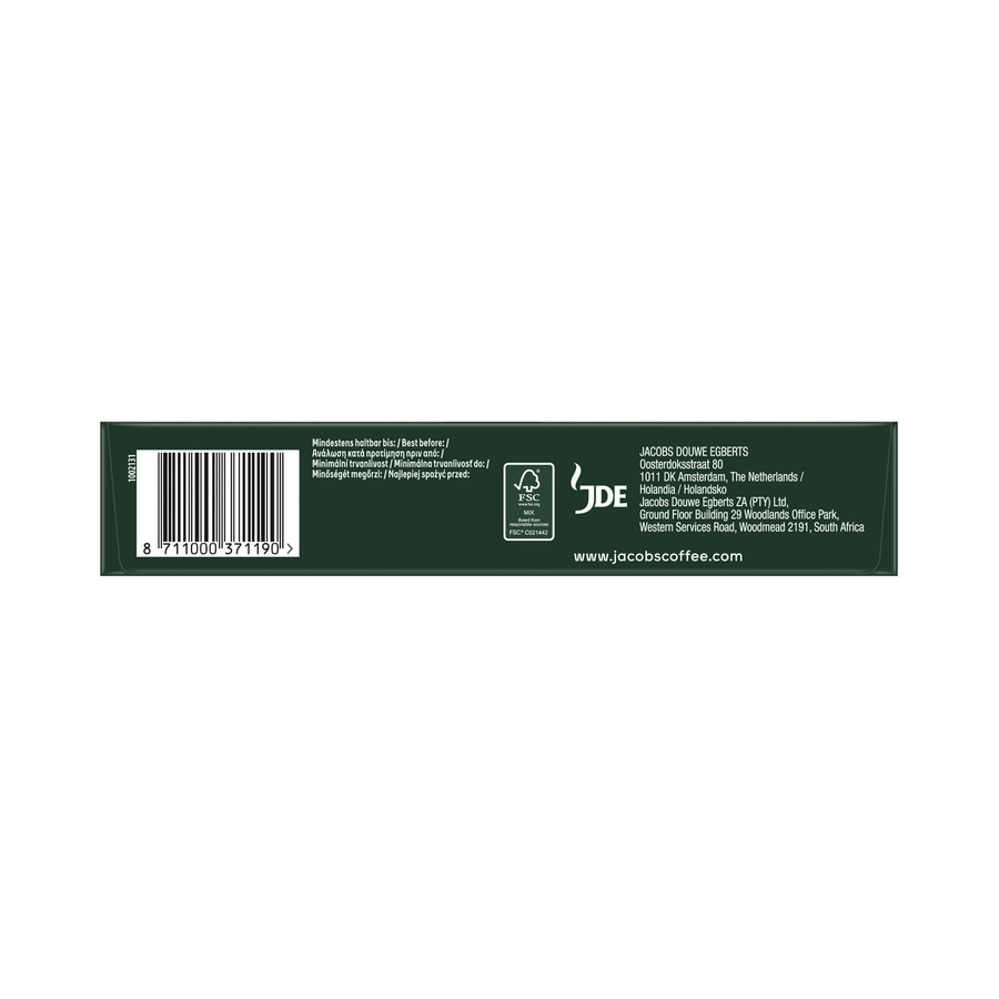JACOBS Kapseln Espresso 10 Intenso 200 Nespresso®* kompatible Kaffeekapseln