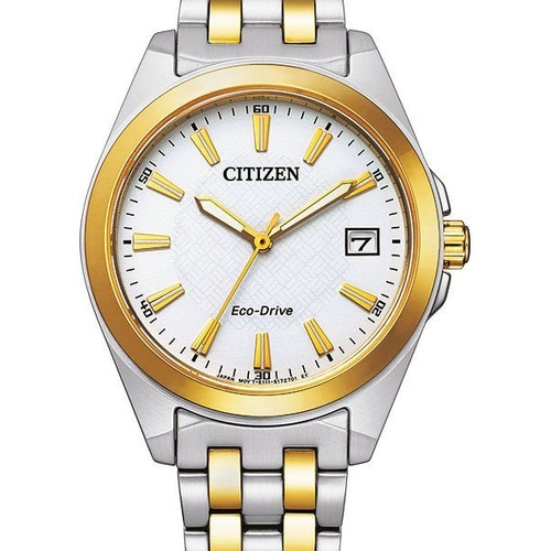 CITIZEN Damen Armbanduhr EO1214-82A Solaruhr Datum Edelstahl 34mm B-WARE