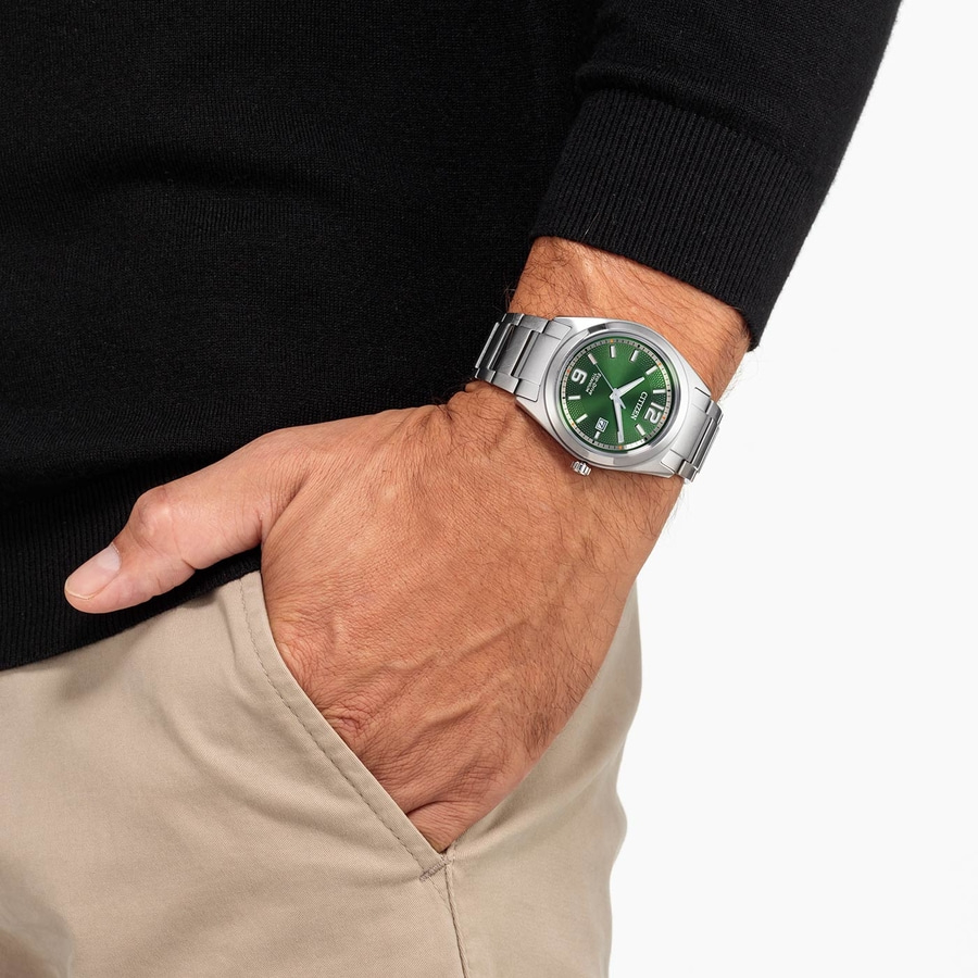 CITIZEN Herren Armbanduhr AW1641-81X Herrenuhr Eco-Drive J810 B-Ware