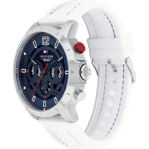 TOMMY HILFIGER Herren Armbanduhr LUCA 1792148 Quarz Multifunktionsuhr 50mm