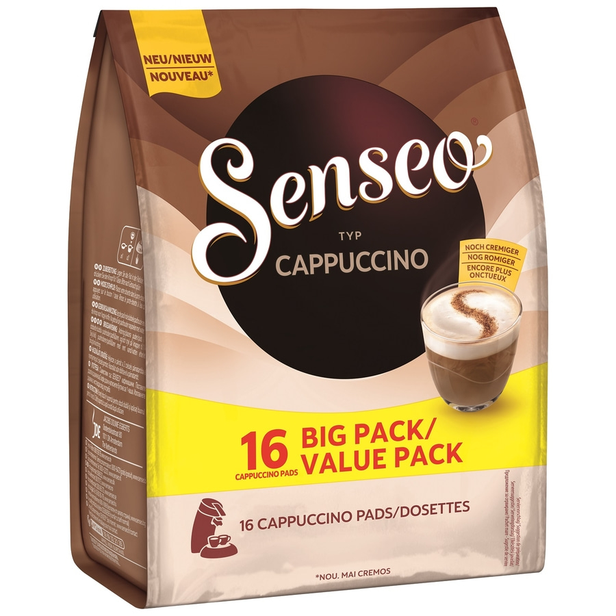 SENSEO Pads Typ Cappuccino Senseopads 5 x 16 Getränke Kaffeepads Vorteilspack