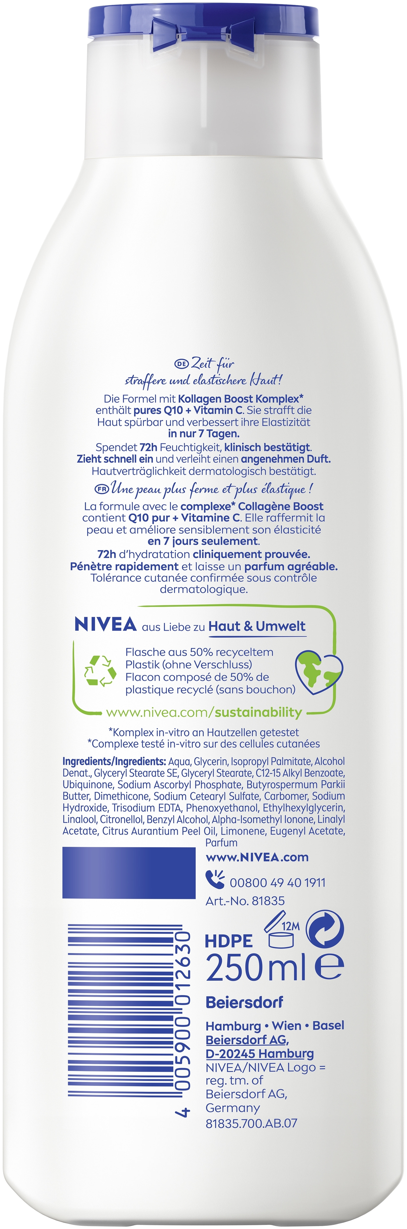 NIVEA Creme Soft & almond oil Pflegedusche 6 x 500 ml