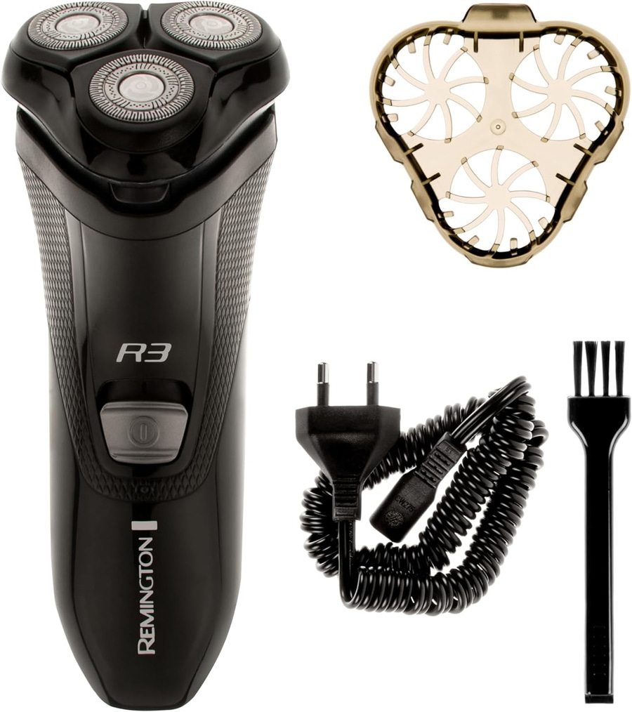 REMINGTON Rasierer R3 Style Series R3002 Rotationsrasierer Trimmer 3-Tage-Bart