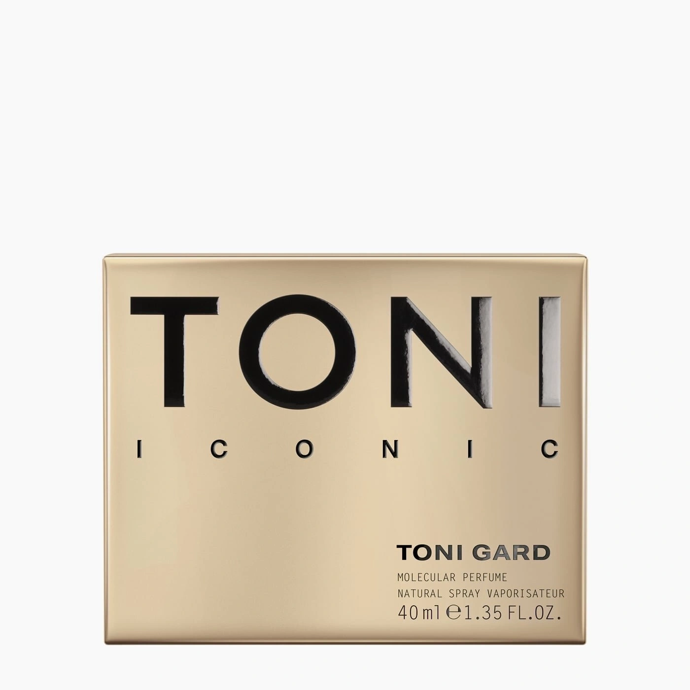 Toni Gard Iconic Parfüm, goldene Verpackung, 40ml, Molecular Perfume, Natural Spray Vaporisateur
