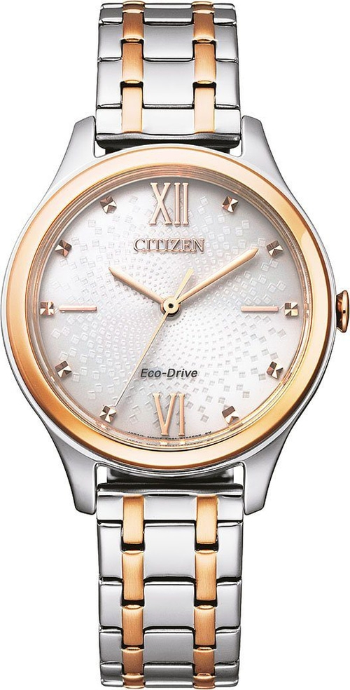 CITIZEN Damenarmbanduhr EM0506-77A Solaruhr Kristallglas Edelstahl 32mm B-WARE