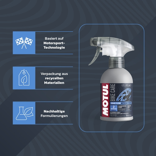 MOTUL Brake Clean Bremsenreiniger 300 ml Gründliche Reinigung Bremsscheiben