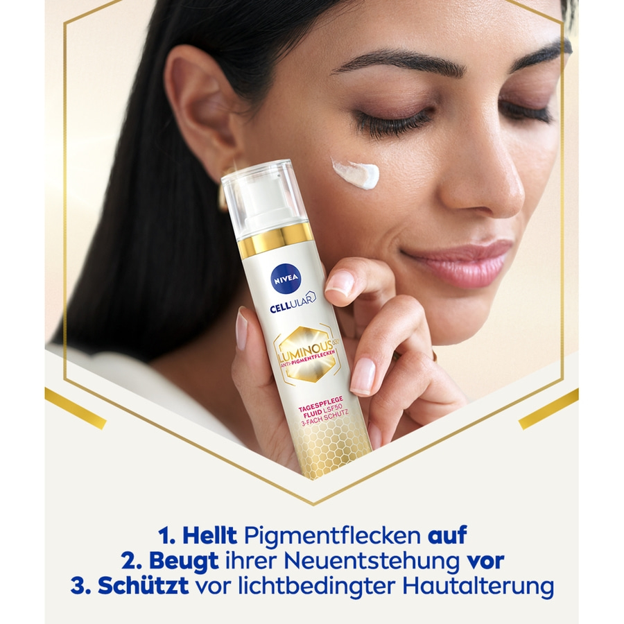 NIVEA Cellular Luminous630® Tagespflege LSF50 40ml + Intensiv Serum 30ml Set