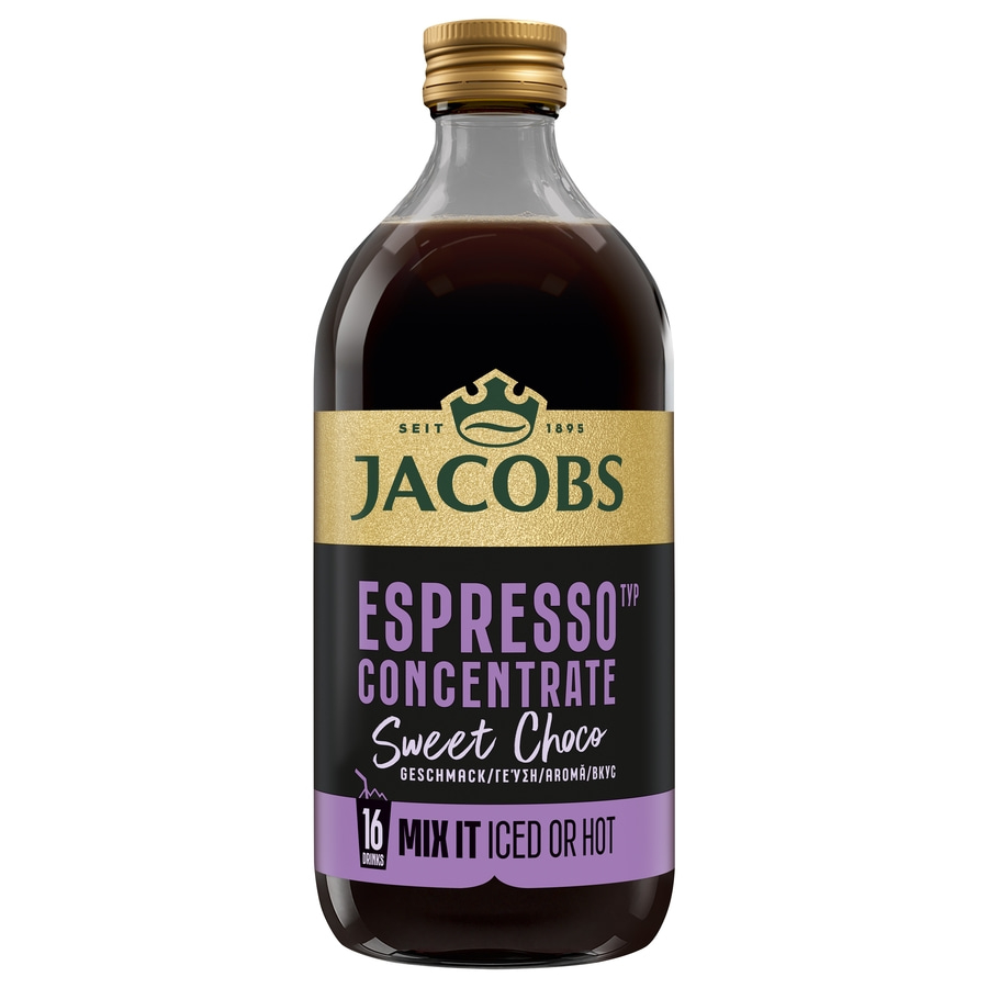 JACOBS Espresso Concentrate Sweet Choco 6 x 485 ml Kaffeekonzentrat